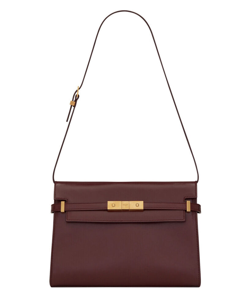 Saint Laurent Manhattan Shoulder Bag In Smooth Leather 579271